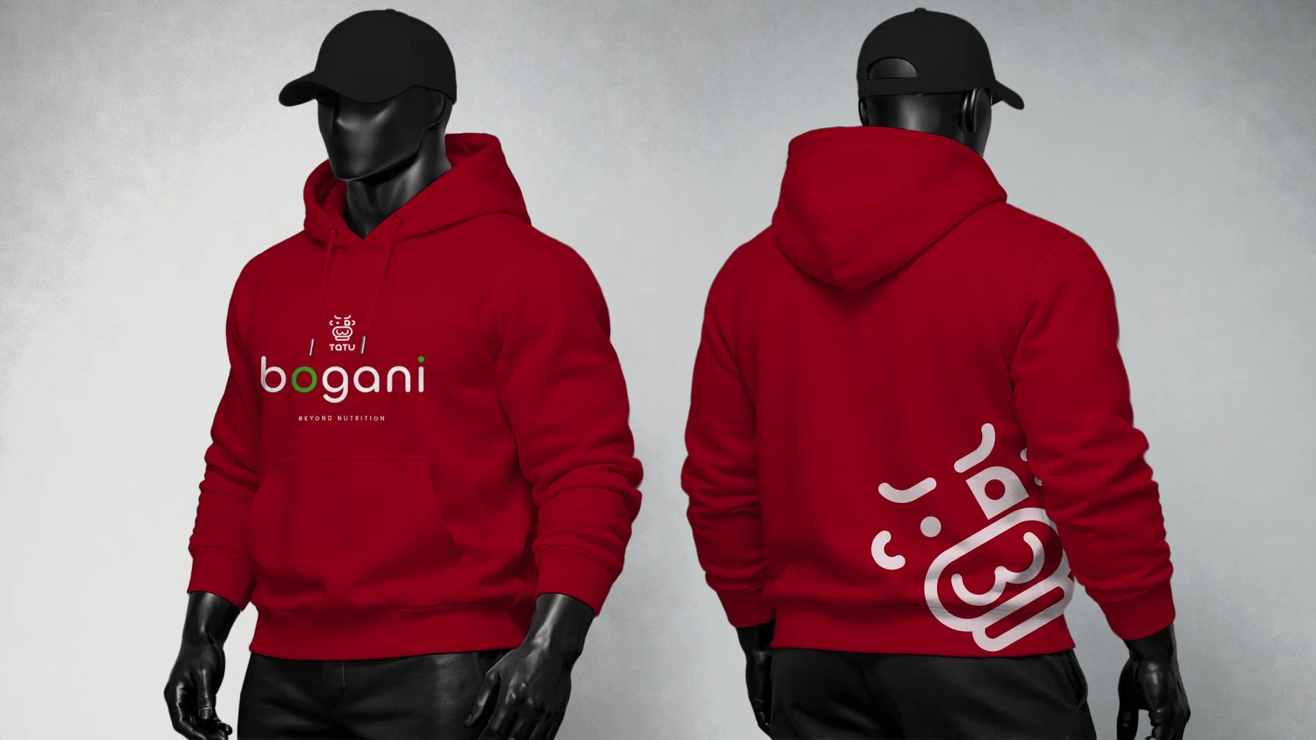 Bogani Yogurt Red Hoodie