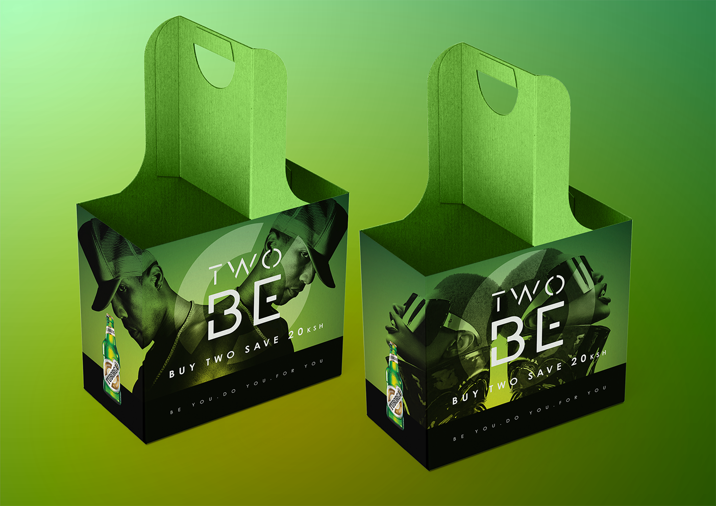 Be you Do you For you Bottle 6 pack box