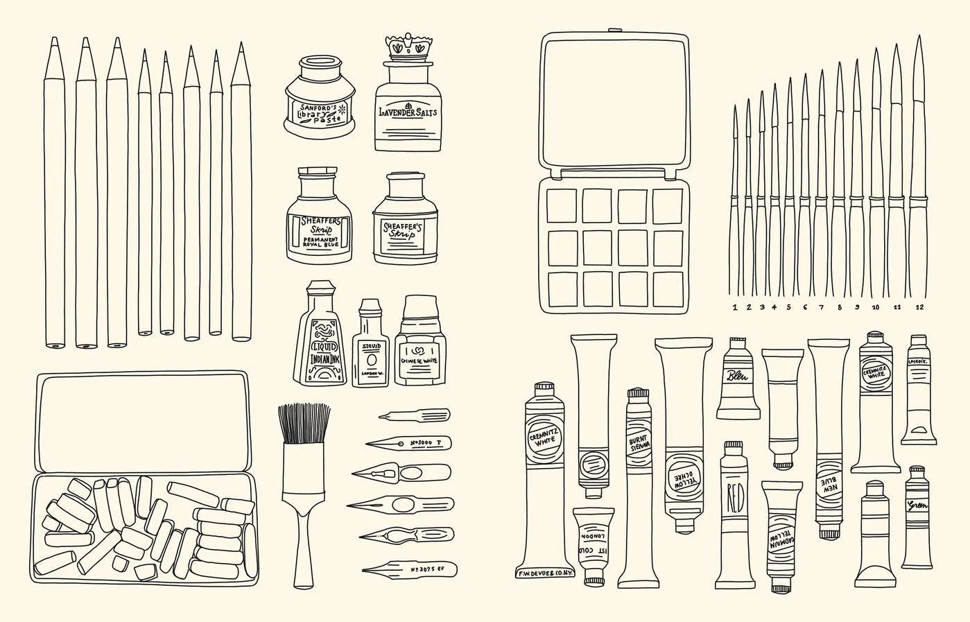 Carnet de coloriages et stickers Paris Zoé de Las Cases | Twins Concept Store