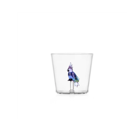 Verre tumbler Blue Violet Cockatoo Ichendorf | Twins Concept Store