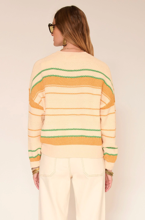 Pull KERANI natural rayé MKT Studio | Twins Concept Store
