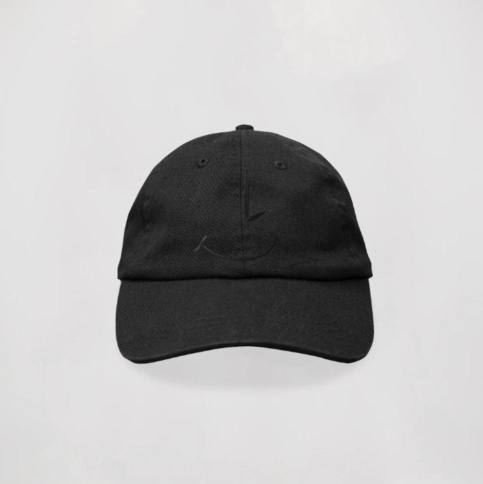 Casquette SHY BUT HAPPY - black - Encré Atelier