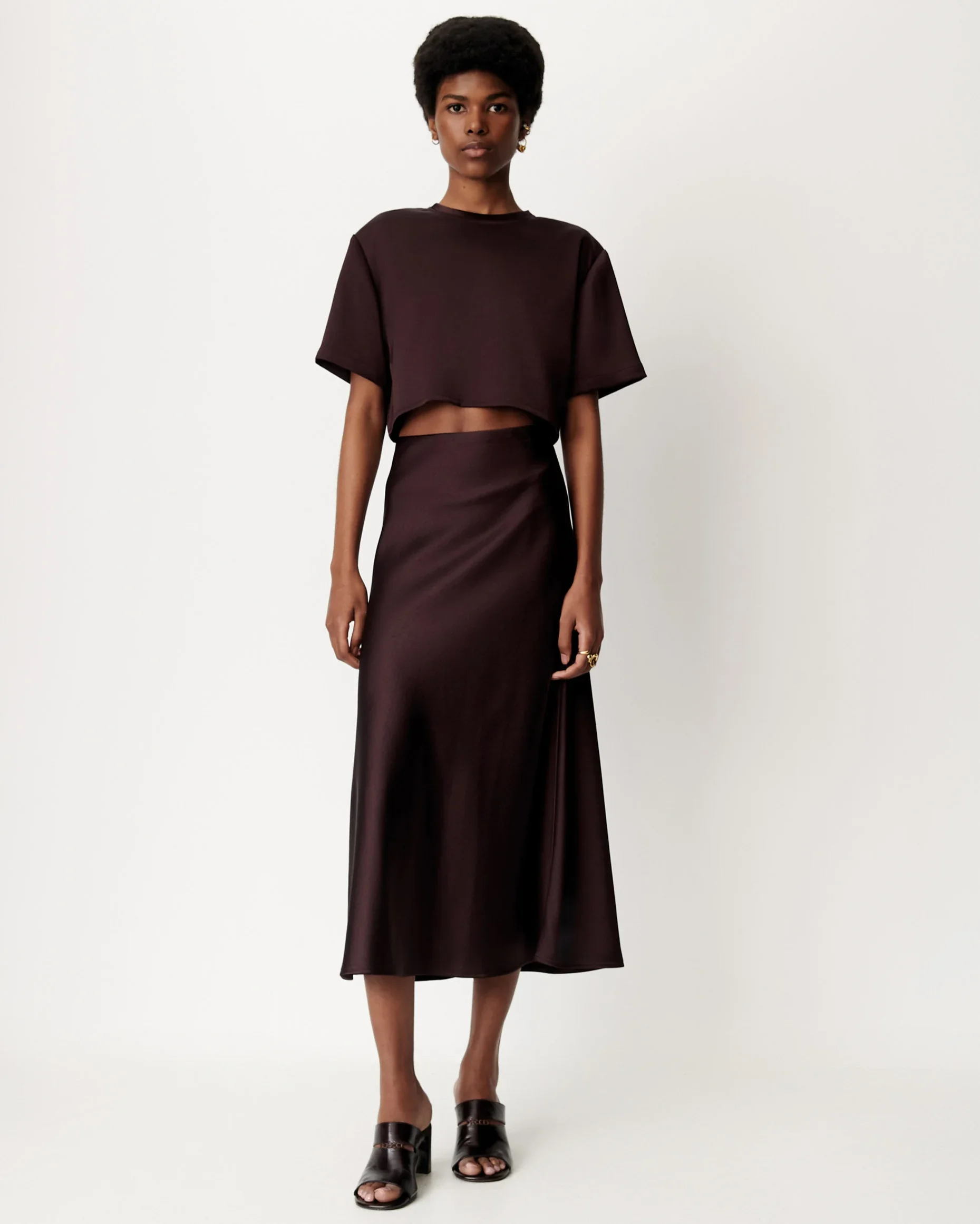Top court MOCAMBO chocolat | Sessùn | Twins