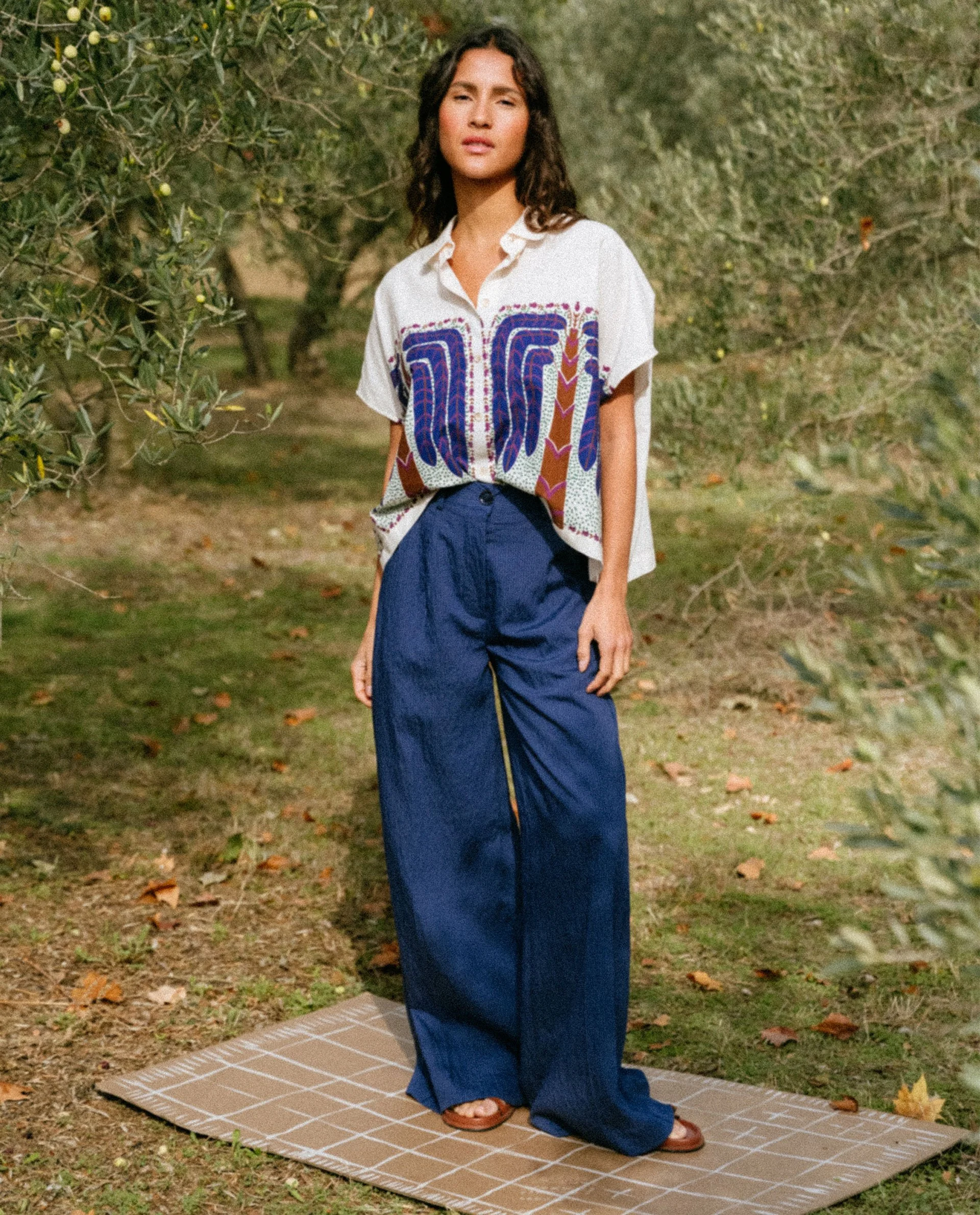 Chemise Cinzia Palmito Tinsels – Chemisette boxy femme | Twins Concept Store