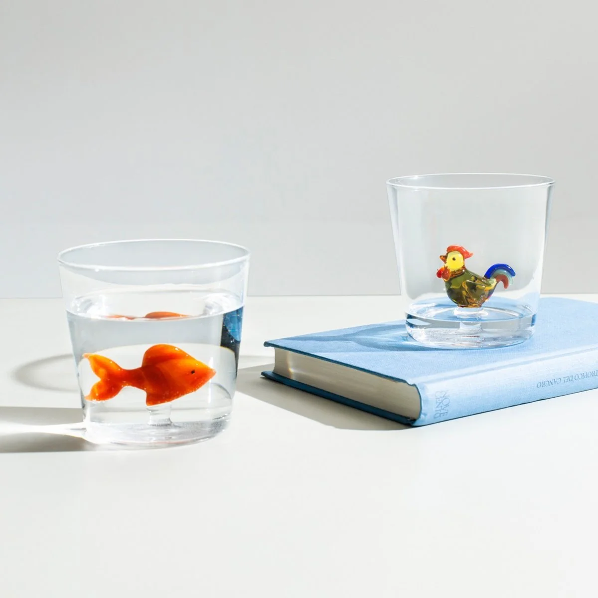 Verre Coq Ichendorf – Animal Farm | Verre soufflé à la bouche 35cl