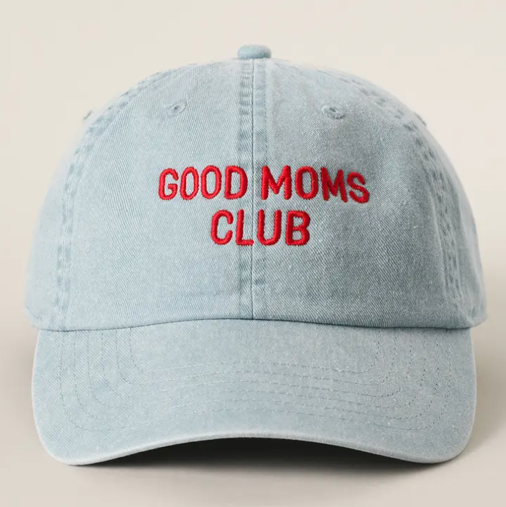 Casquette GOOD MOMS CLUB | Casquette Coton Brodée | Twins Concept Store Paris