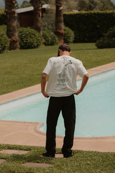 T-shirt CELEBRATE oversize blanc | Twins