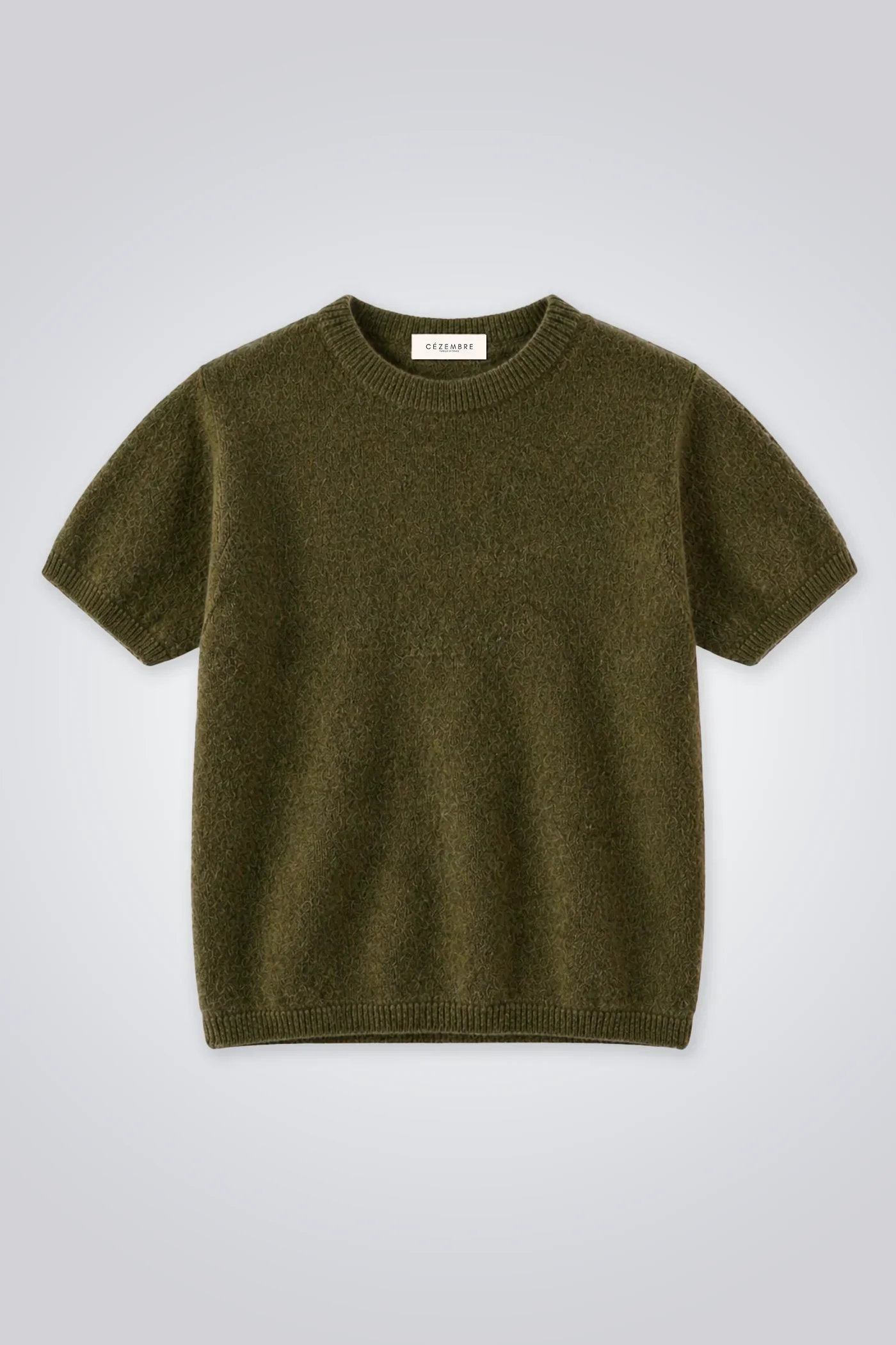 Pull Manches Courtes Annette Kaki Mousse Cézembre | Twins Paris