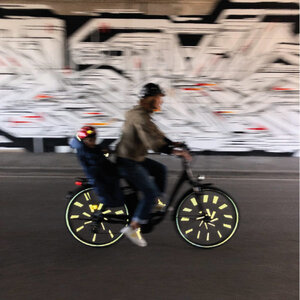 Réflecteurs pour rayons de vélo, Rainette - La Malle à Confettis
