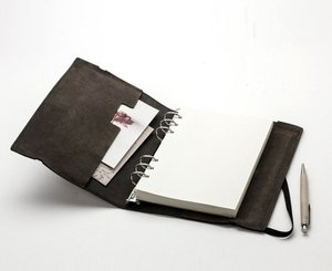Carnet de note A5 Journalbook avec fermeture par élastique