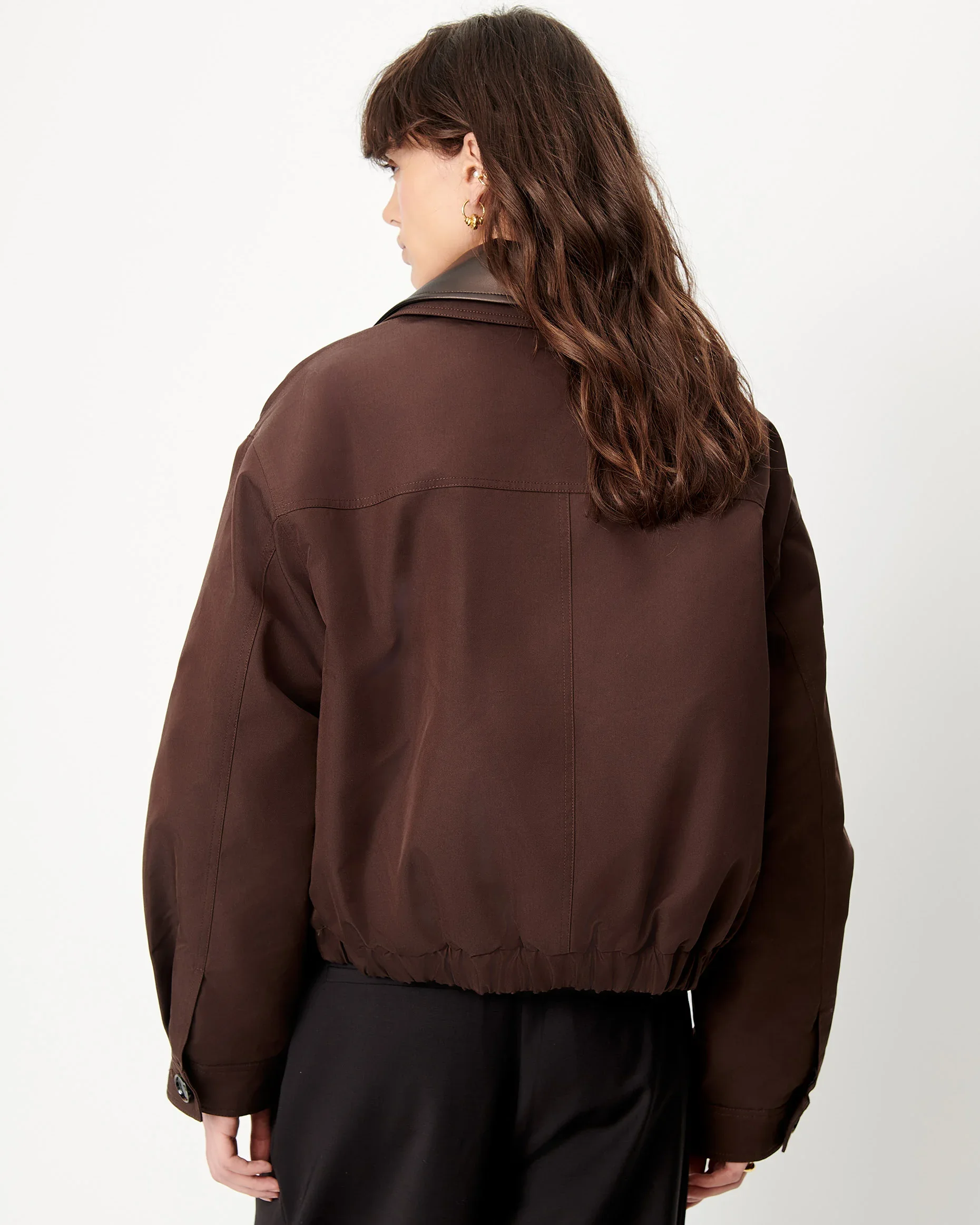Blouson femme MAVERICK marron Coffea | Sessùn