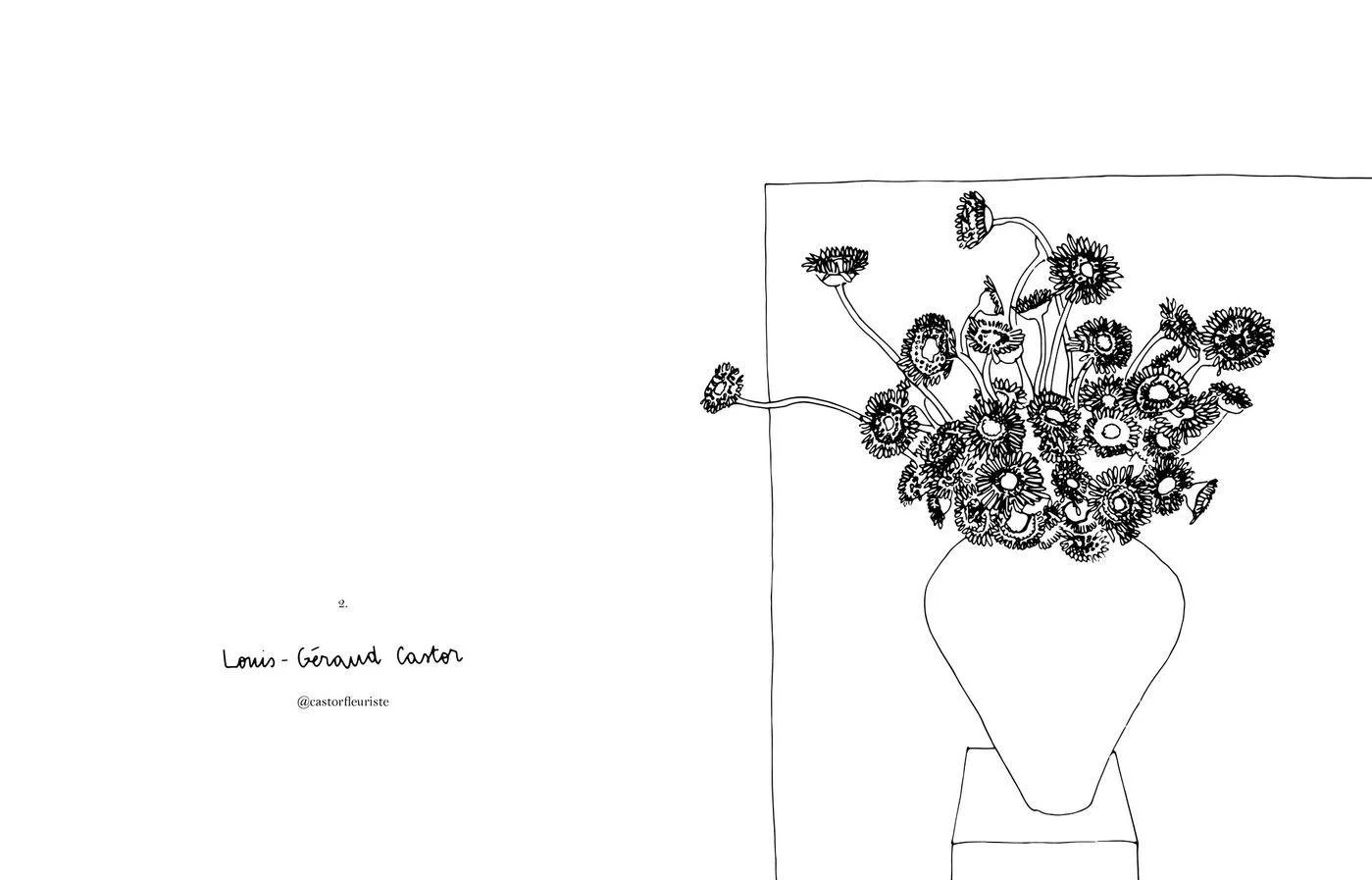 Cahier de coloriage Fleurs Zoé de Las Cases | Twins Concept Store