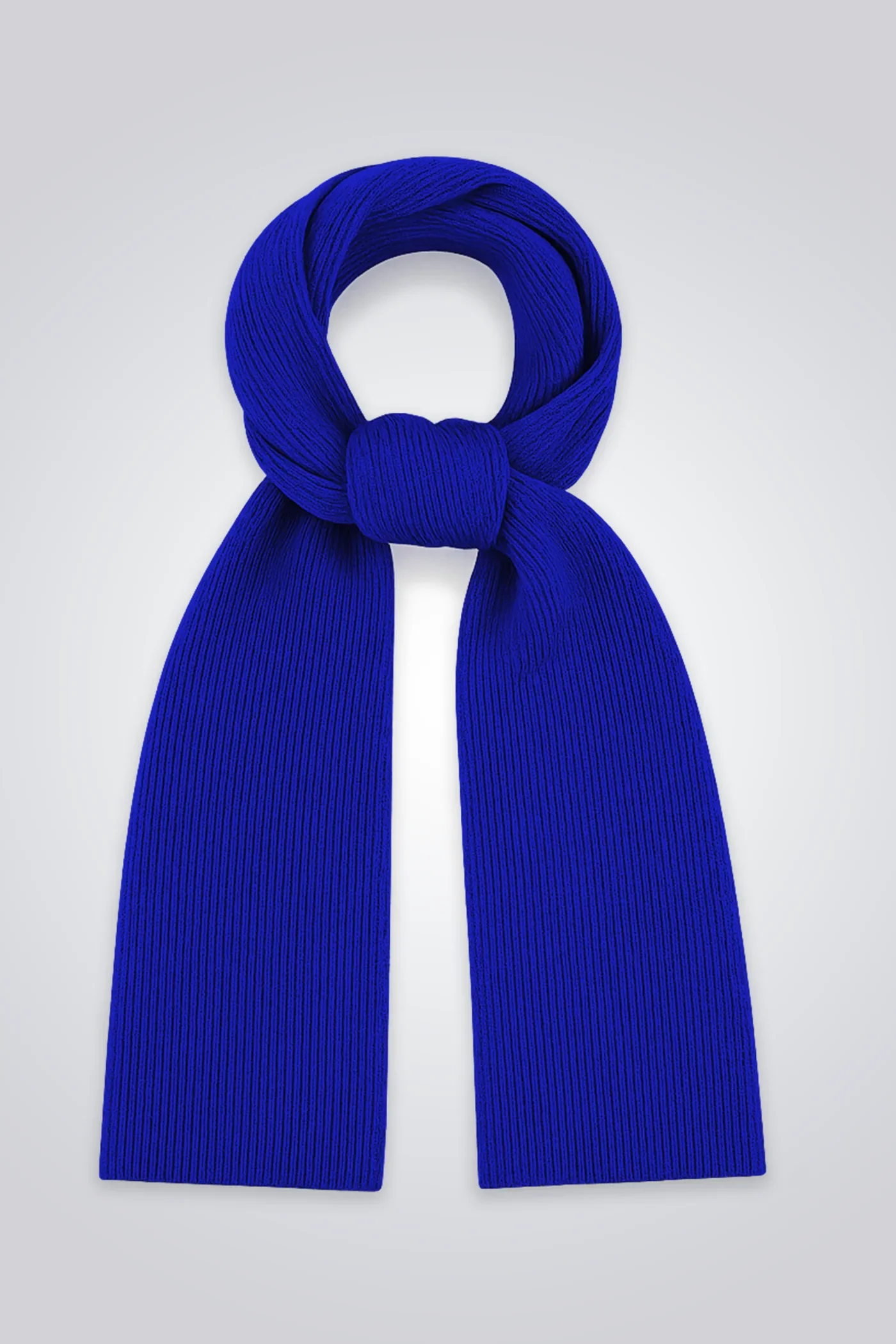 Écharpe La Hoguette Bleu Électrique Cézembre – Mérinos et Cachemire | Twins Paris