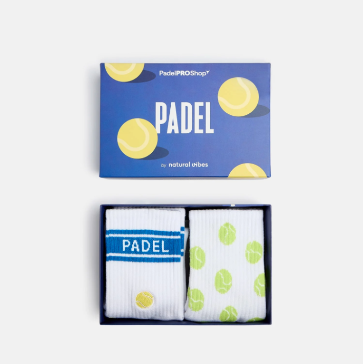 Coffret Cadeau Padel | Chaussettes Padel Bio | Twins Concept Store Paris
