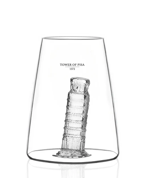 Verre TOUR DE PISE - Collection Iconic - Alaskan Maker