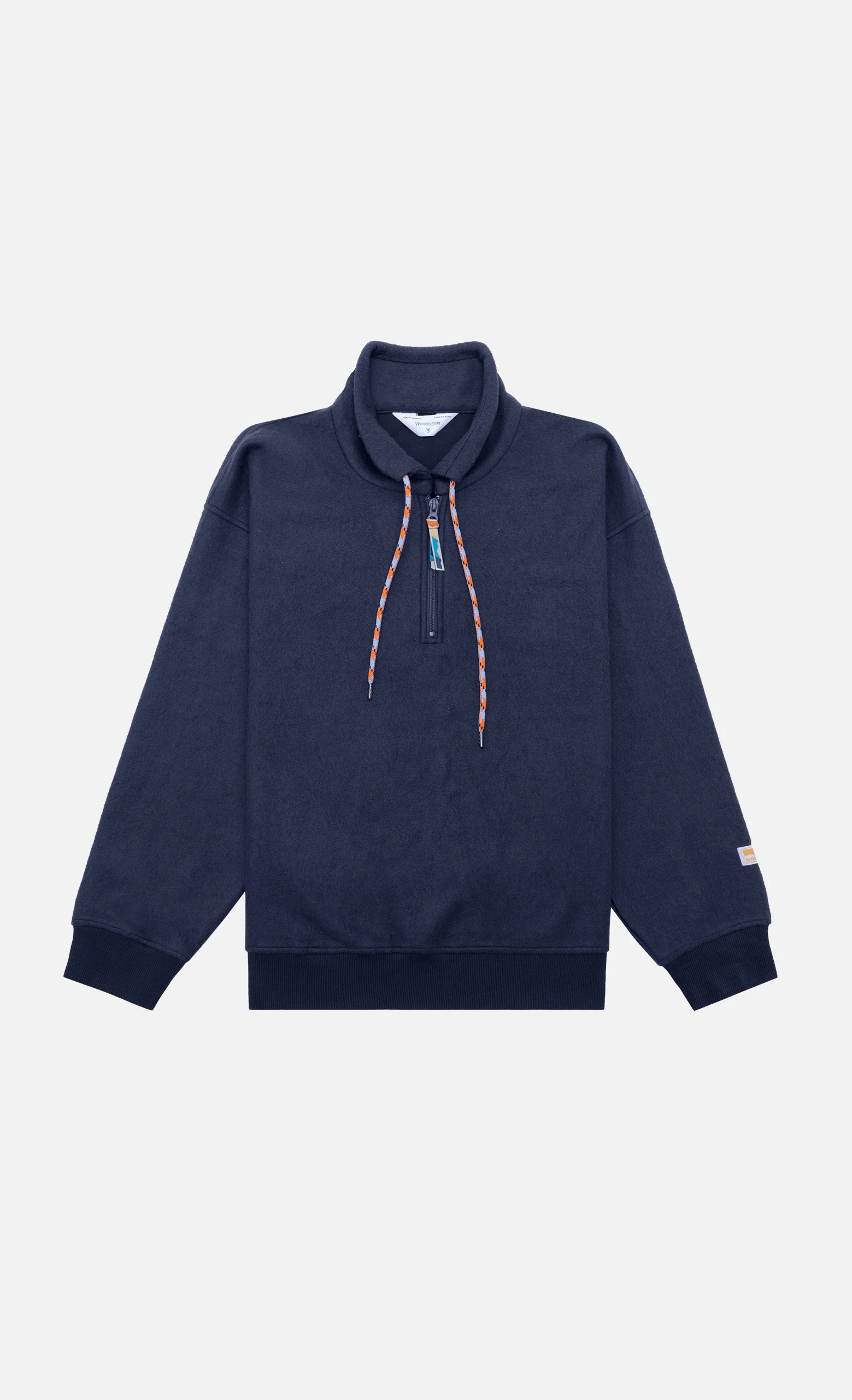 Pull TYLER Blue – Wooden | Pull oversize doux en coton et polyester