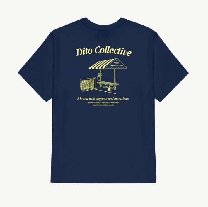 Tee-shirt Navy Tennis Bench DITO | Twins Concept Store