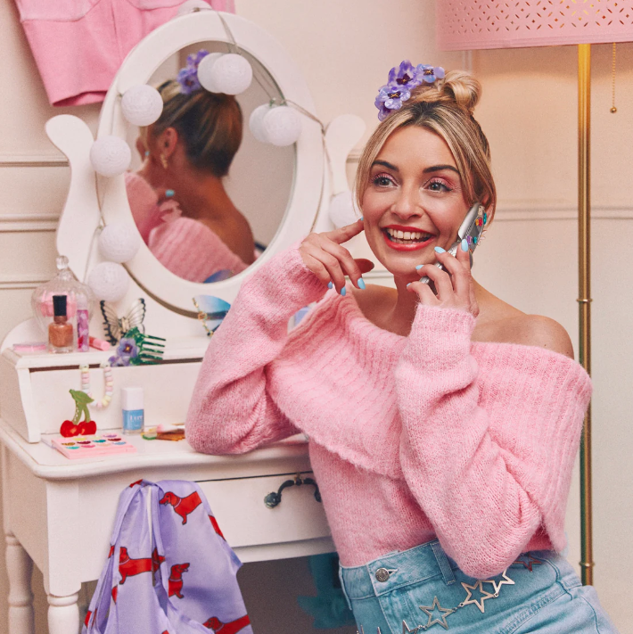 Pince à cheveux Trio Pensées – COUCOU SUZETTE