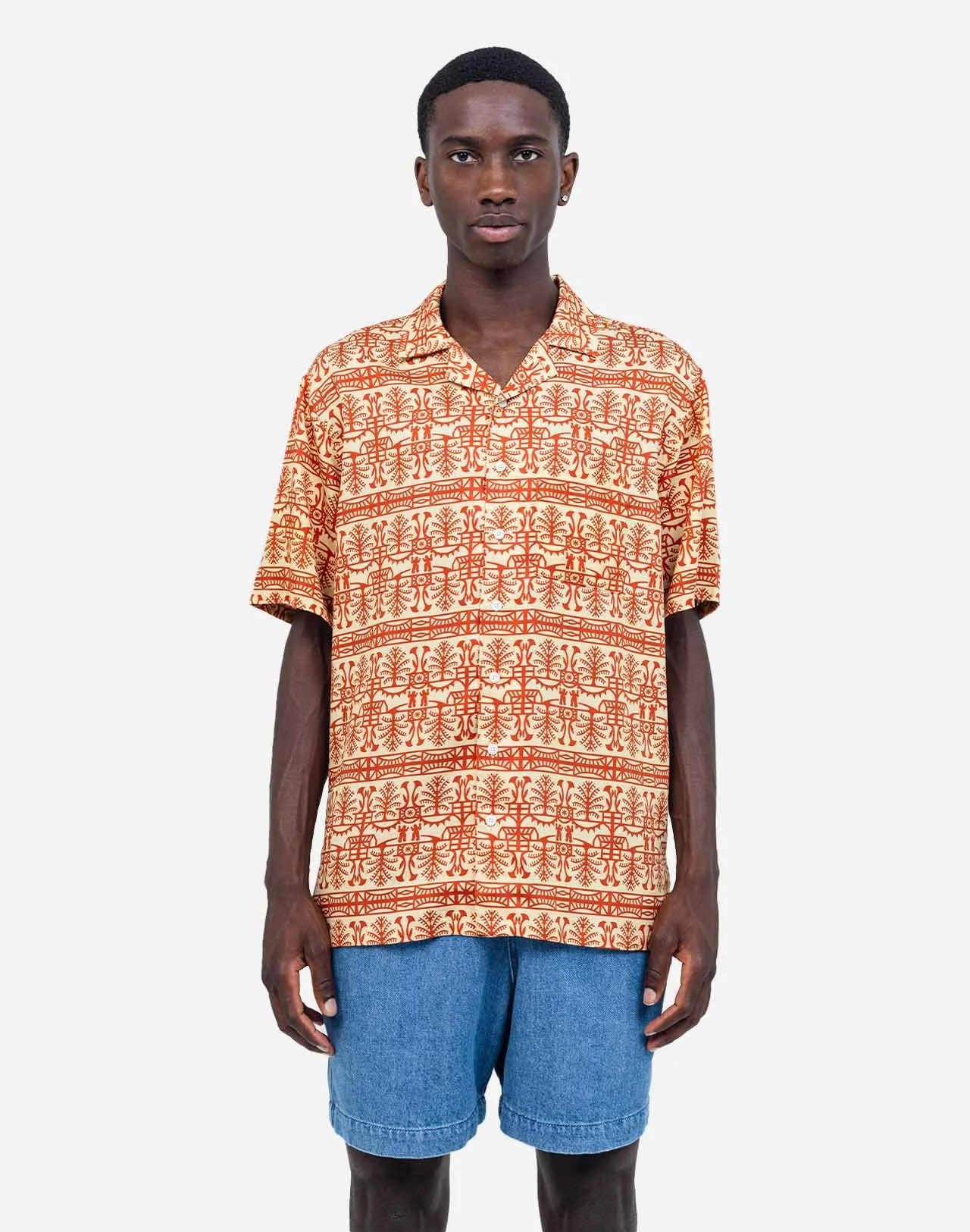 Chemisette Aloha Bumba OLOW multicolore tencel | Twins Concept Store