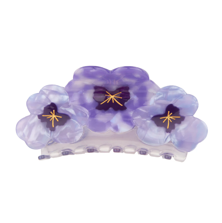 Pince à cheveux Trio Pensées – COUCOU SUZETTE