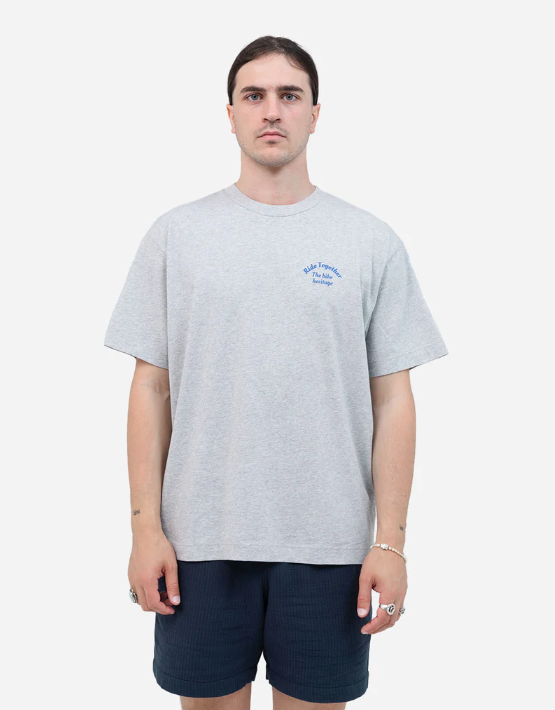 T-shirt HÉRITAGE Gris Chiné – OLOW