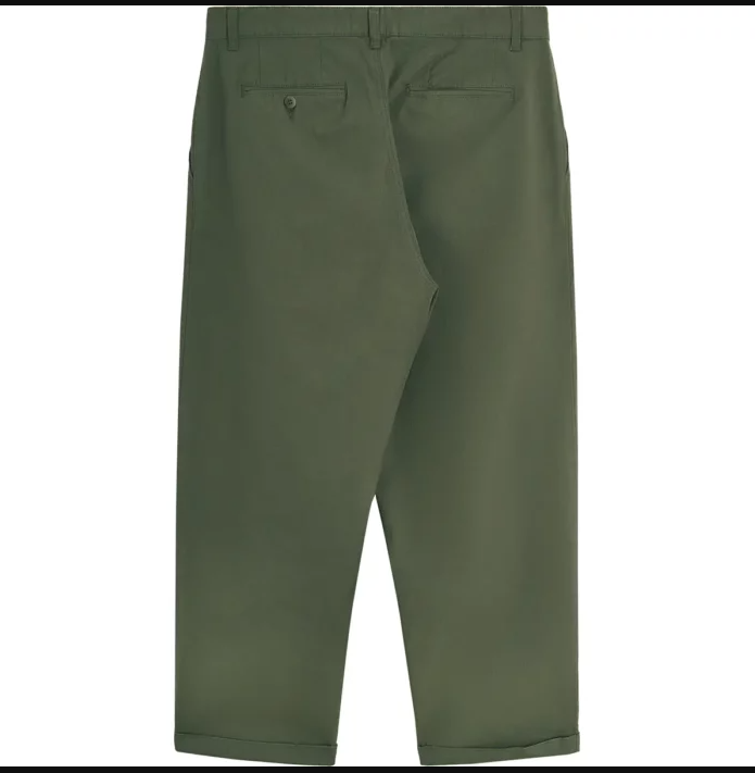 Pantalon IZARO Olive en coton biologique Bask in the Sun | Twins Concept Store