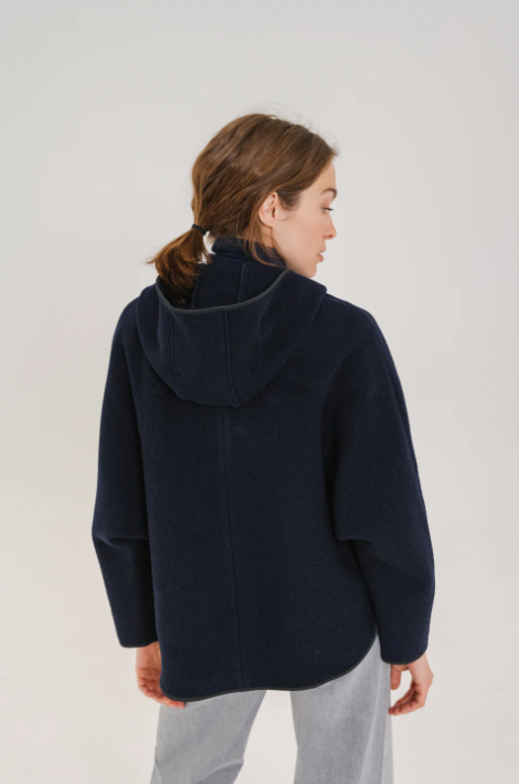 Veste loose ANI navy - Sacrécoeur