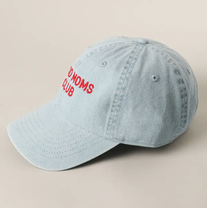 Casquette GOOD MOMS CLUB | Casquette Coton Brodée | Twins Concept Store Paris