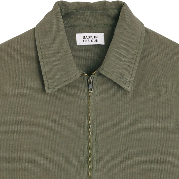 Veste ITXARO olive coton bio Bask in the Sun | Twins Concept Store