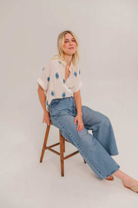 Blouse LOUISA UXUA écru – Sacrécoeur