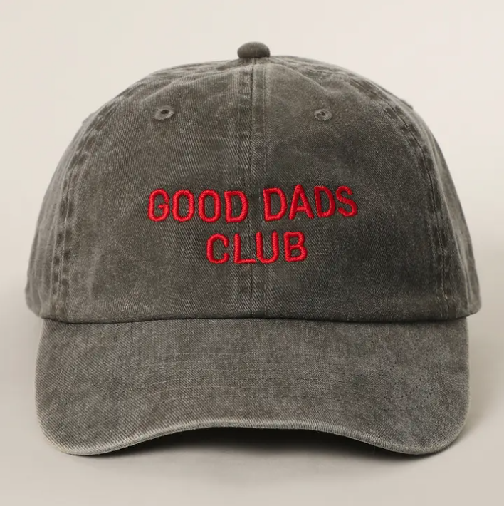 Casquette GOOD DADS CLUB Noir Vintage