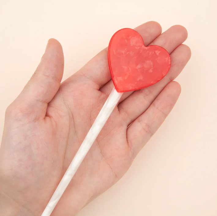 Pic à cheveux Sucette Cœur COUCOU SUZETTE | Twins Concept Store