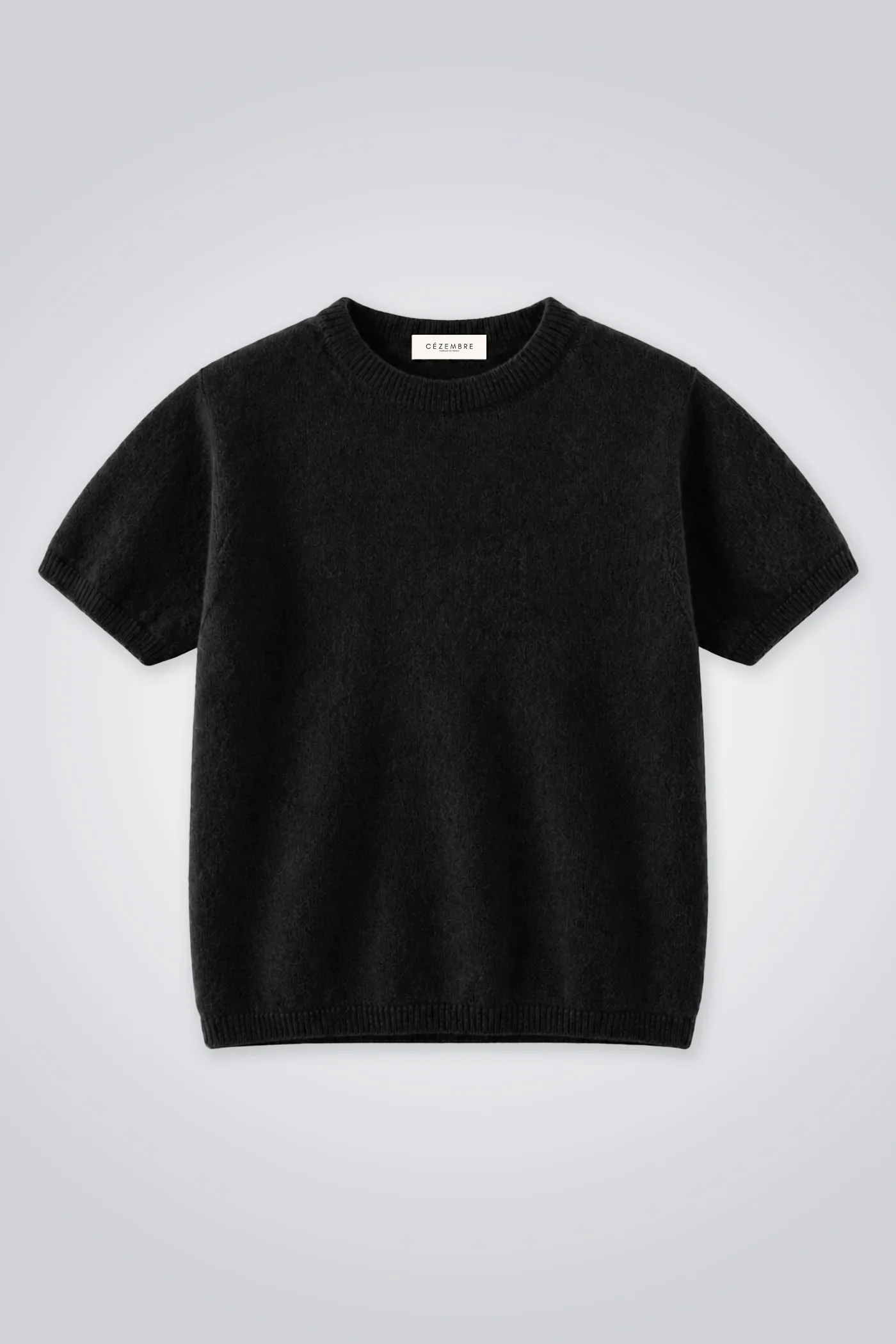 Pull Manches Courtes Annette Noir Cézembre | Twins Paris