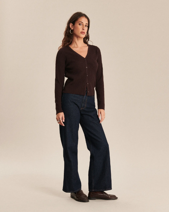 Jean Sully Denim Raw BR 70 - Labdip – Jean large taille haute femme | Twins Concept Store