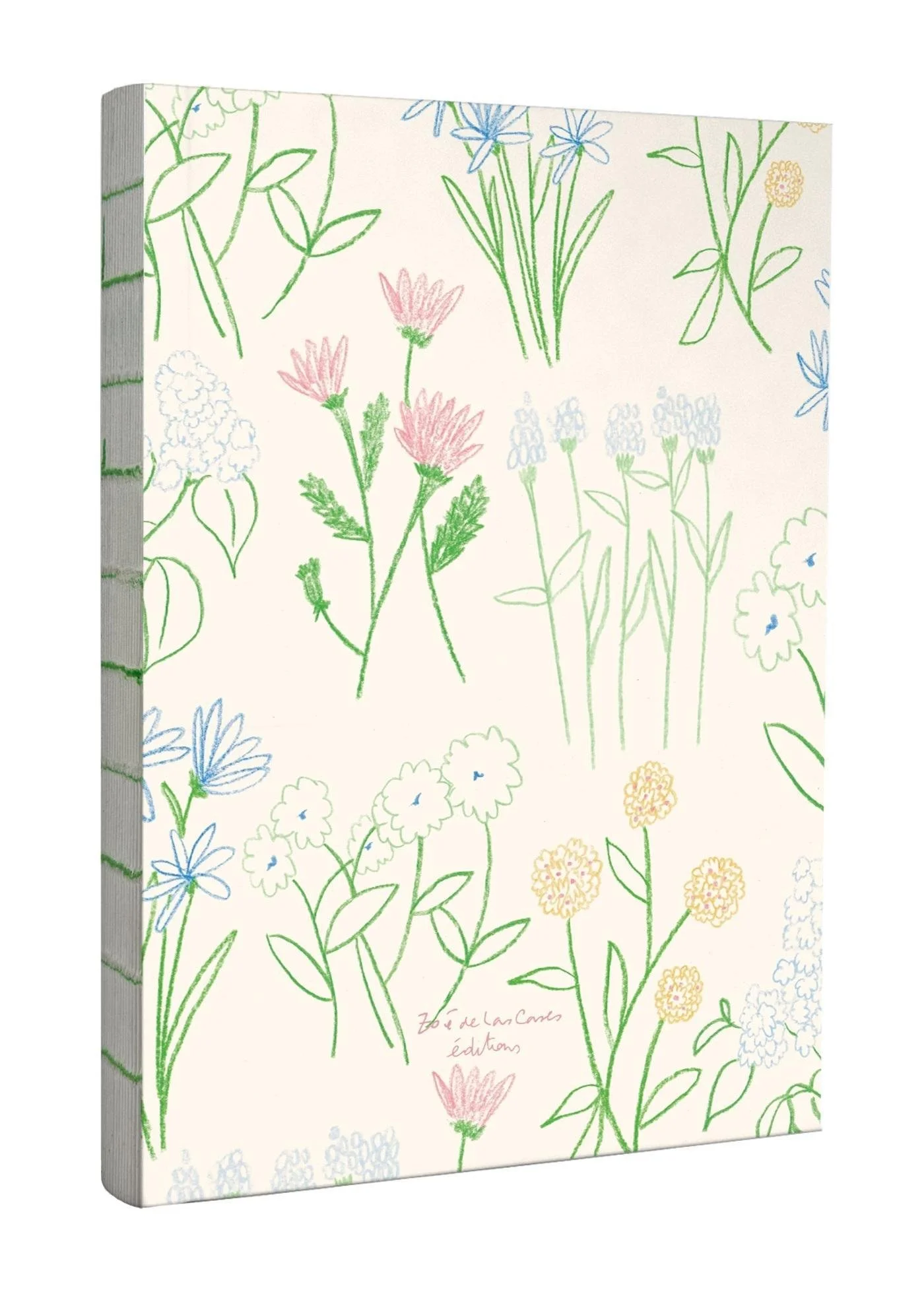 Grand cahier Fleurs Zoé de Las Cases | Twins Concept Store