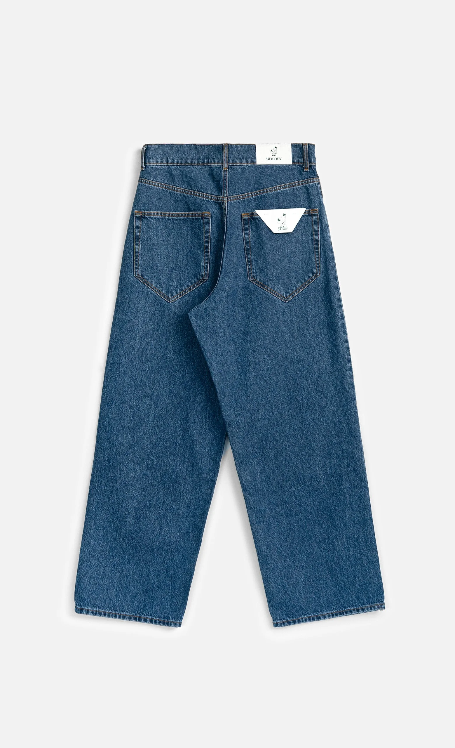 Jean Big Big Japan Midnight Blue Wooden – Coupe wide fit | Twins Paris