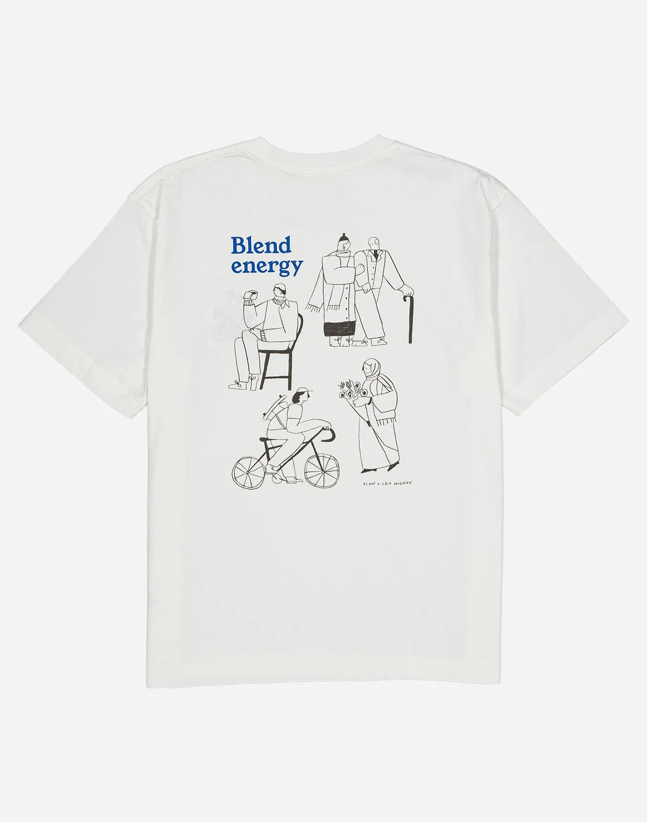 T-shirt CITIZEN écru OLOW | Twins Concept Store