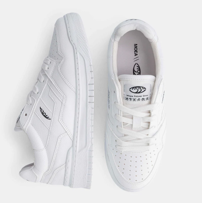 Baskets ECHO Full White GRND Corn VEGAN MOEA | Twins Concept Store Paris