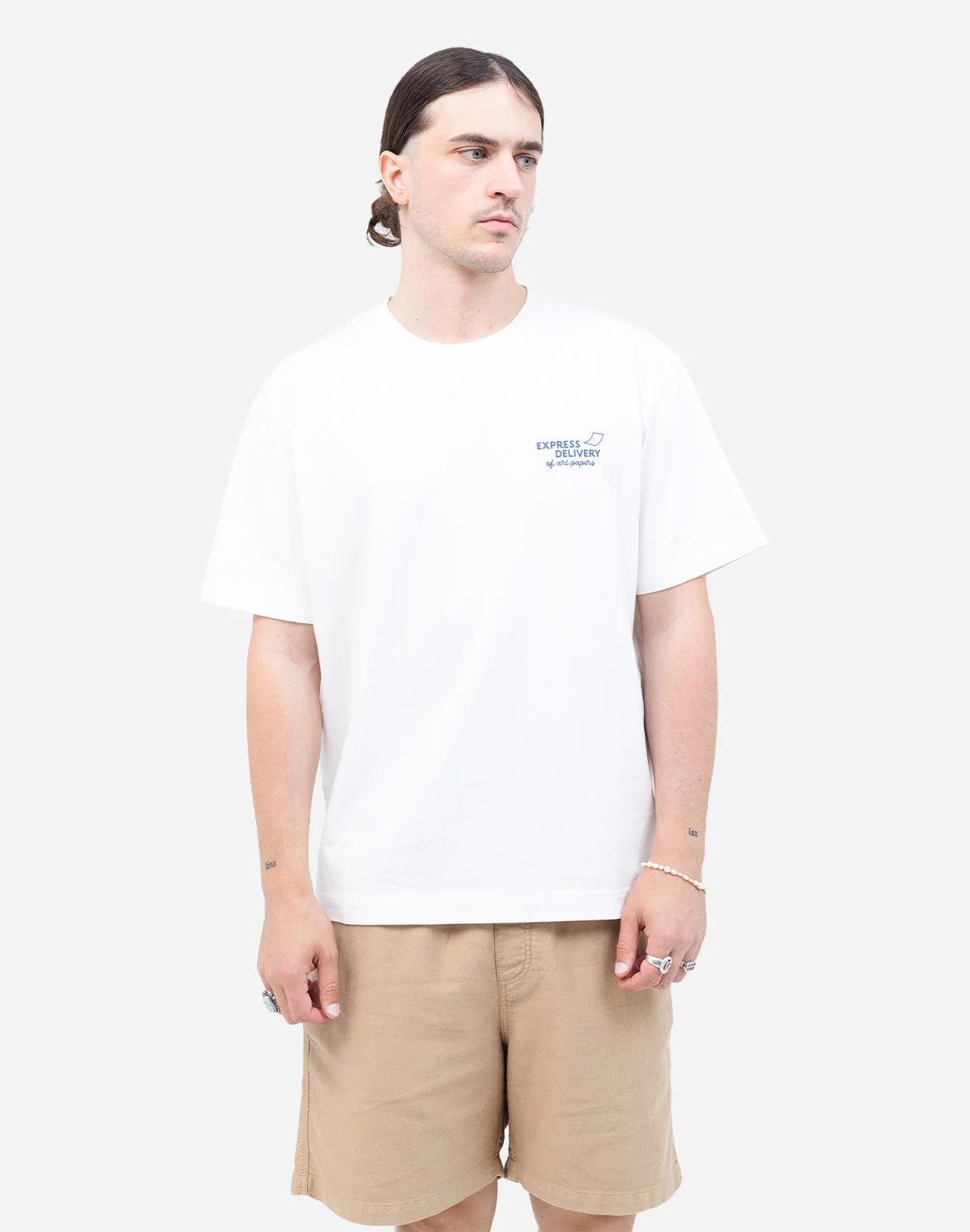 T-shirt ample Cruiser OLOW écru – Coton bio GOTS