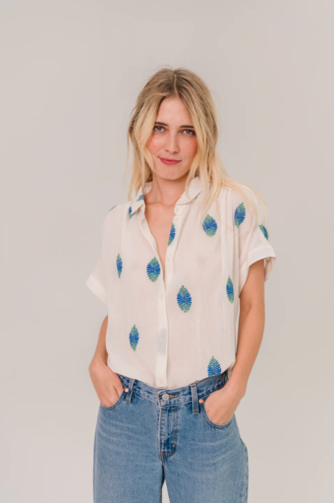 Blouse LOUISA UXUA écru – Sacrécoeur