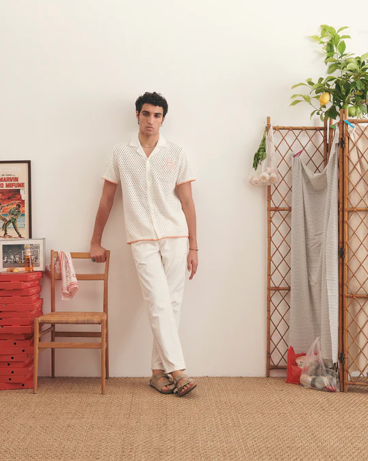 Chemise crochetée SUN BEURET - Maison Labiche