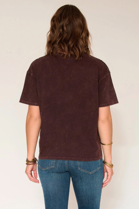 T-shirt TIAGO marron - MKT Studio