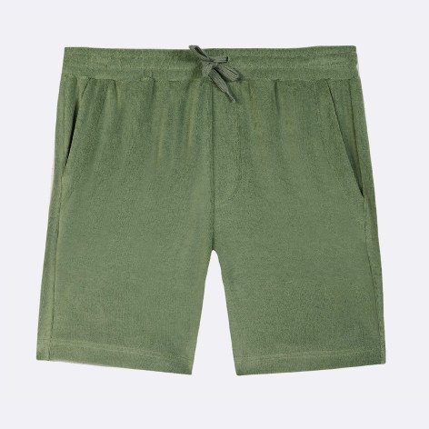 Short éponge CHOUSSY vert - FAGUO