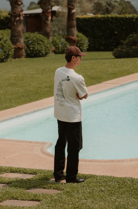 T-shirt CELEBRATE oversize blanc | Twins