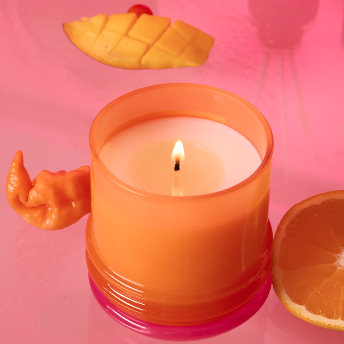 Bougie Stacked Orange & Pink – Infrared Mango – Paddywax