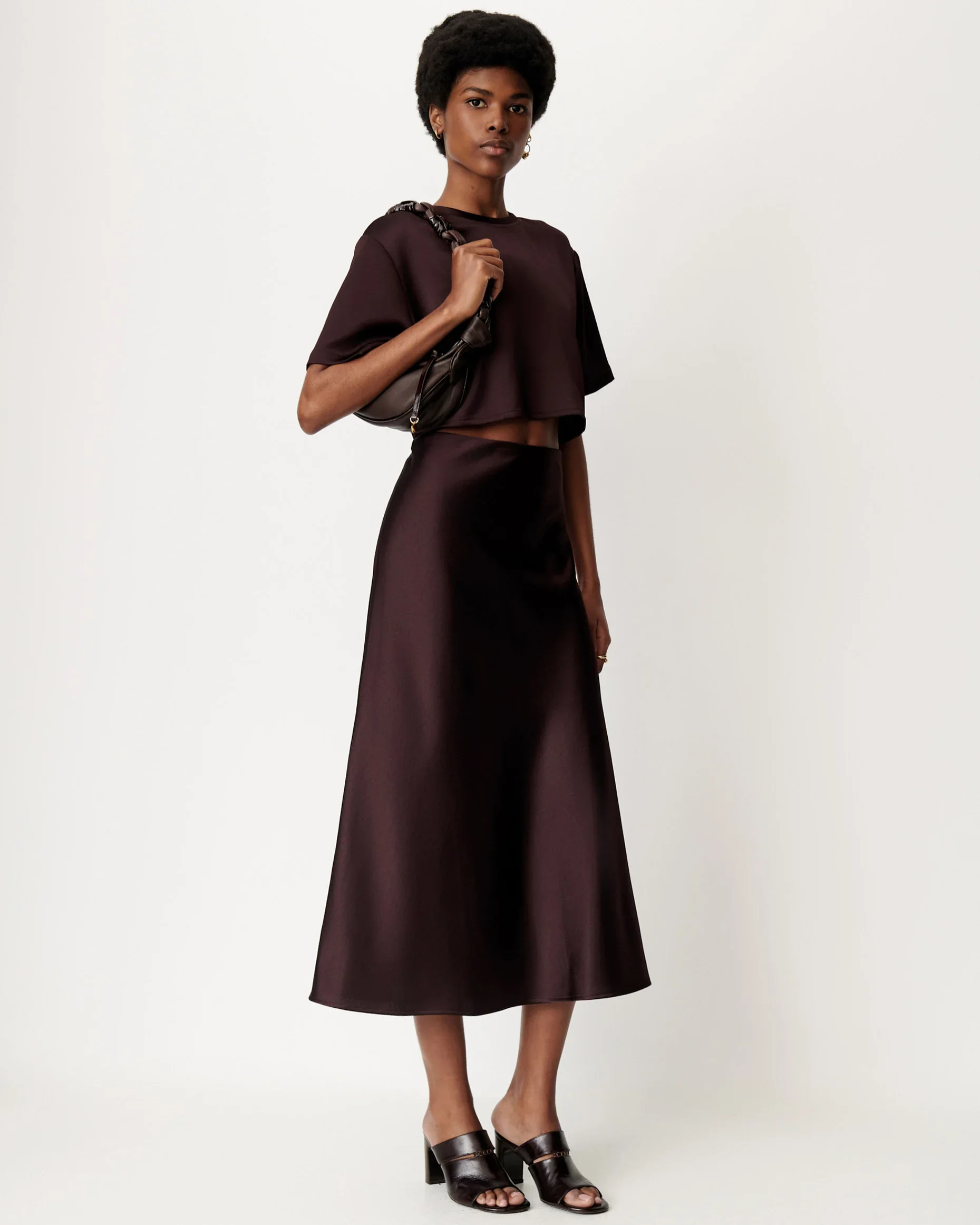 Top court MOCAMBO chocolat | Sessùn | Twins