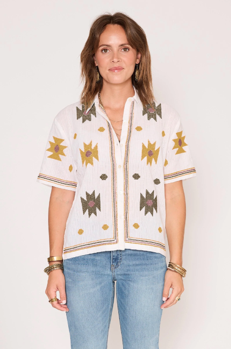 Blouse COPITO Natural MKT Studio en coton | Twins Concept Store