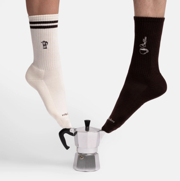 Coffret Cadeau Café | Chaussettes Bio Lifestyle | Twins Concept Store Paris