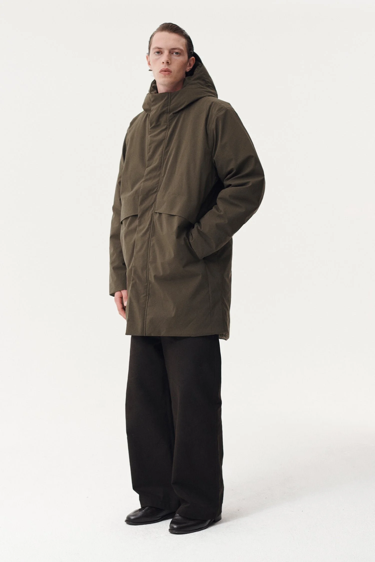 Parka PATJE LONG homme Moss imperméable – Welter Shelter | Twins