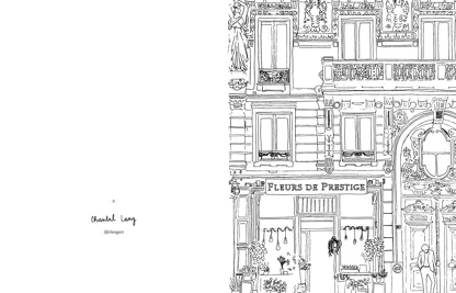 Cahier de coloriage Paris – Zoé de las Cases | Twins Concept Store
